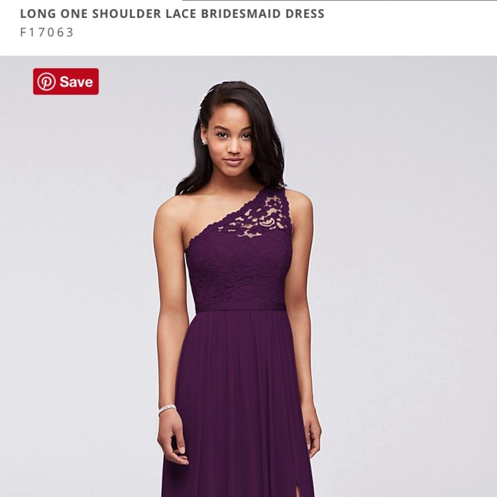 David’s Bridal Bridesmaid Dress